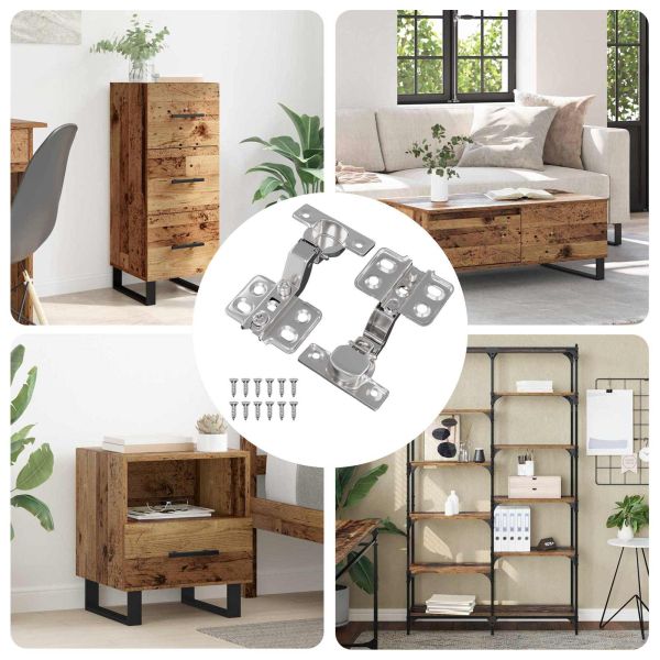 Панта 2 pcs Никел 85 x 52,5 x 9,5 мм Желязо