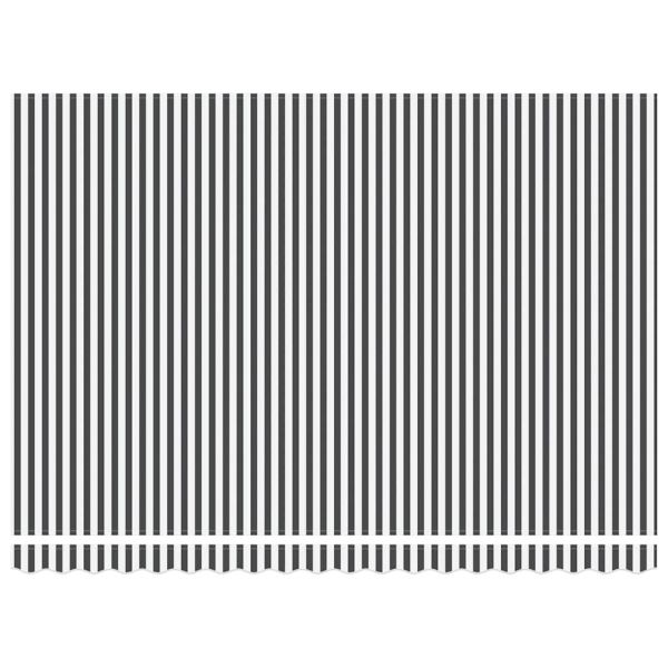 Автоматично прибираща се тента с LED антрацит и бял 450x300 см