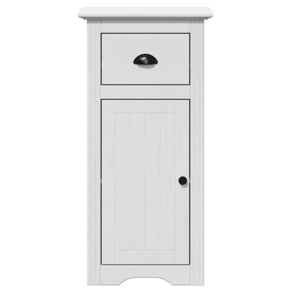 Комплект мебели за баня от 4 части BODO бял бор масив