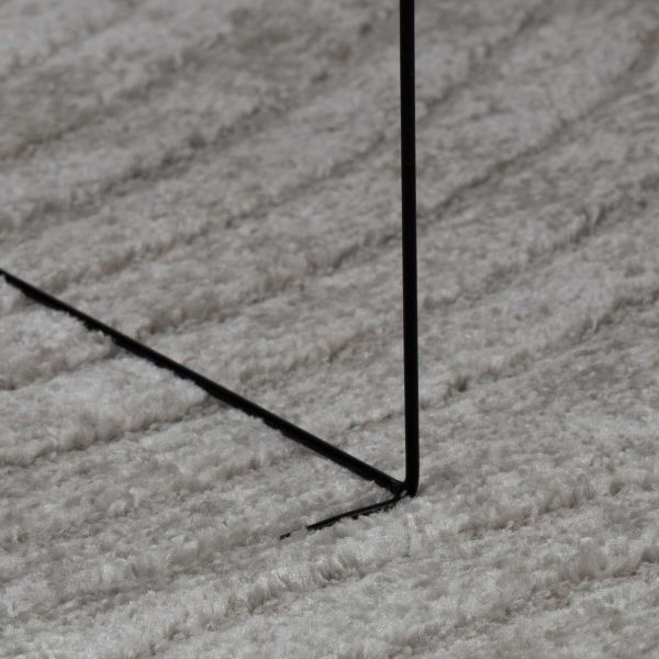 Килими за помещение Квадратна HUARTE Сив 240 x 240 cm Полиестер