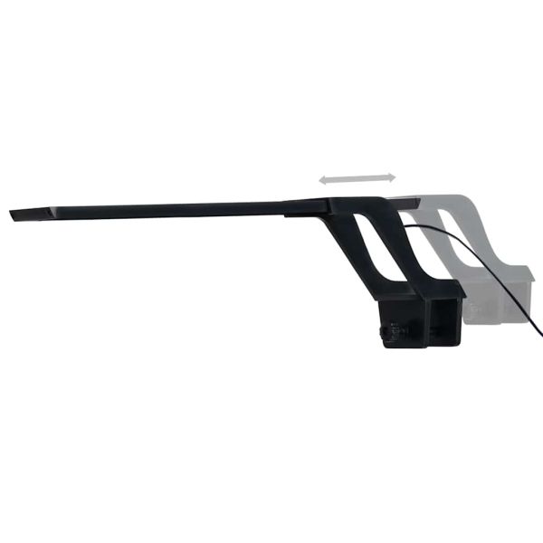 LED лампа за аквариум със скоба, 35-55 см, синьо и бяло