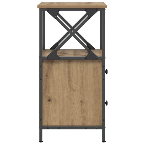 Нощно шкафче Artisan Oak 34x35,5x70 cm Инженерна дървесина