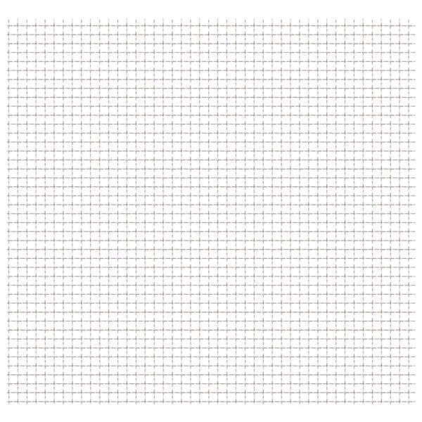 Гофрирана мрежа, неръждаема стомана, 100x85 см, 21x21x2,5 мм