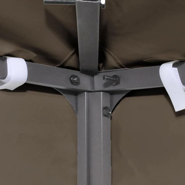 Покрив за шатра, 310 г/м², 3x4 м, таупе