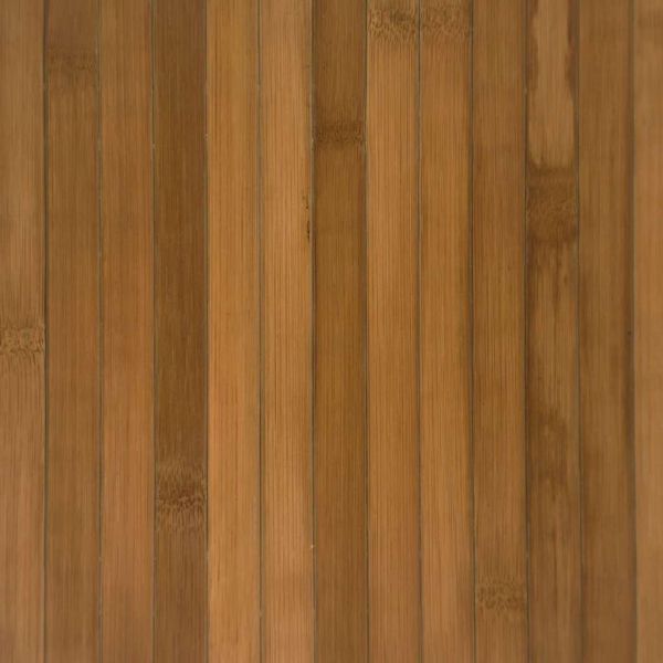 Килим, правоъгълен, кафяв, 70x100 см, бамбук