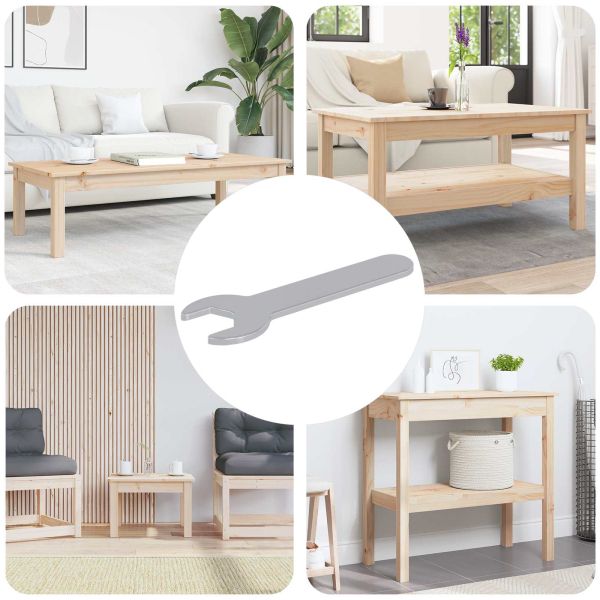 Спанер 12 pcs Сребрист 13 mm Желязо