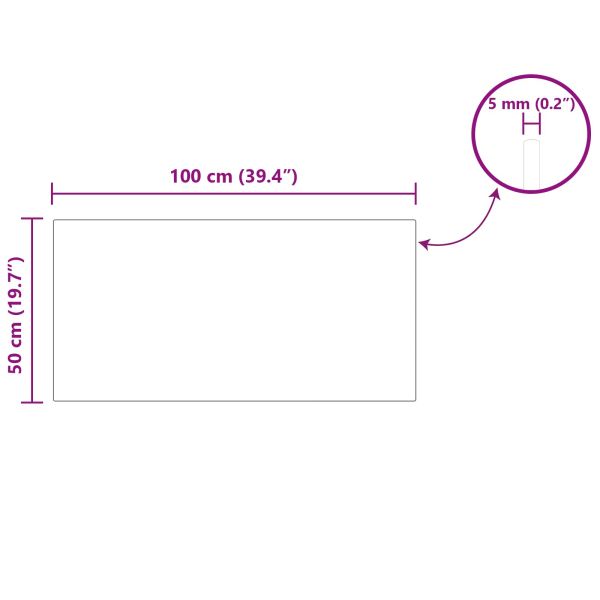 Топ за маса 4 pcs Черно закалено стъкло