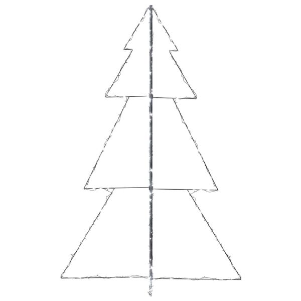 Коледна елха конус, 240 LED, за закрито и открито, 118x180 см