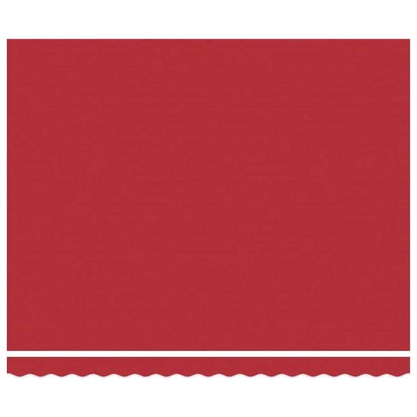 Сгъваем навес Червено 400 × 300 cm Полиестер и метал