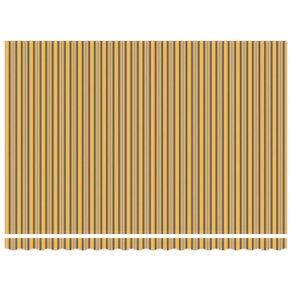 Сгъваем навес Многоцветен 450 × 300 cm Полиестер и метал