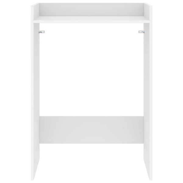 Шкаф за пералня Бяло 67,5 x 48 x 97 см Инженерно дърво