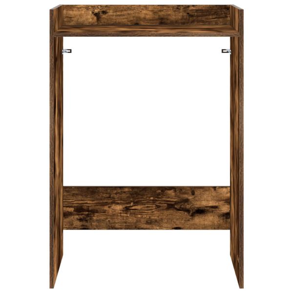 Шкаф за пералня Димян дъб 67,5 x 48 x 97 см Инженерно дърво