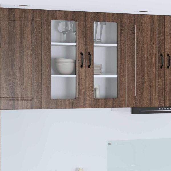 Кухненски шкаф Kalmar Кафяв дъб 80 x 31 x 80 см Инженерно дърво