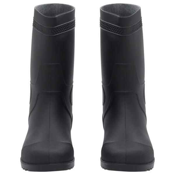 Ботуши за дъжд, черни, размер 41, PVC