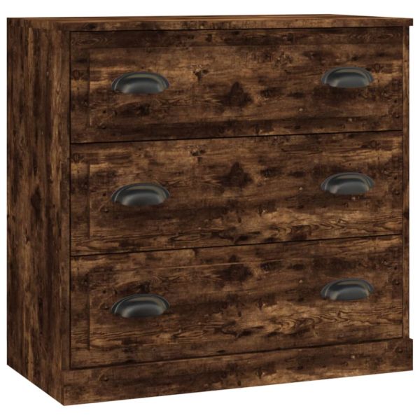 Сайдборди, 3 бр, опушен дъб, инженерно дърво