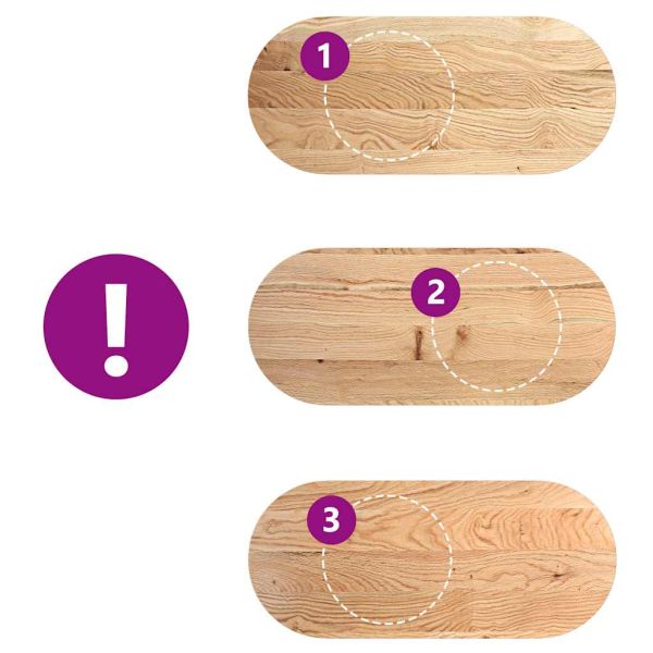 Плот за маса, 140x60x4 см, дъбово дърво масив, овална