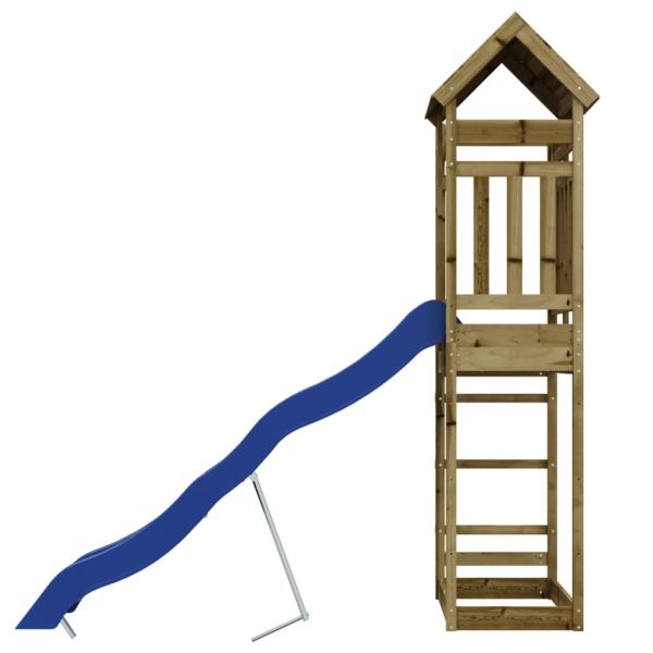 Комбинирано детско съоръжение за игра, импрегниран бор