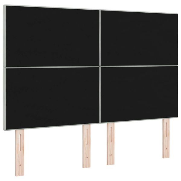 LED глава С LED лентисти светлини Светлосиво 160 cm Полиестер