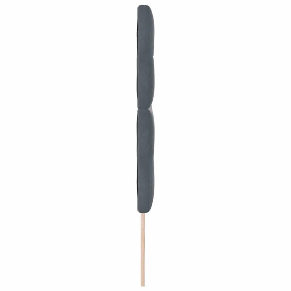 LED глава С LED лентисти светлини Сив 160 cm Полиестер