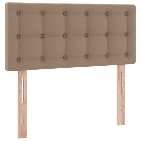 Легло с място за съхранение и матрак Капучино 90 x 190 cm