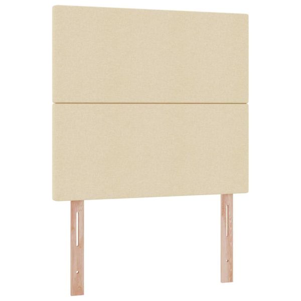 Легло с място за съхранение и матрак Кремав 90 x 190 cm