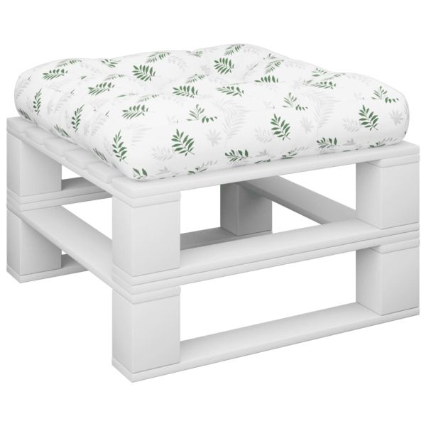 Палетна възглавница, на листа, 60x60x12 см, текстил