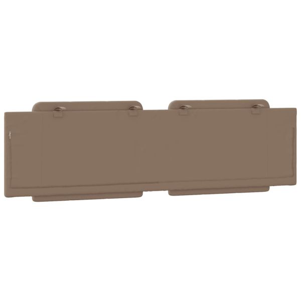 Мека табла за легло Zadar, капучино, 180 см, изкуствена кожа