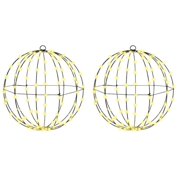 Топка 2 pcs Топло бяло 40 x 40 x 43,5 см Метал