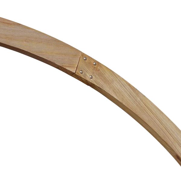 Сватбена арка Светло кафяво 224 x 80 x 220 см Солиден бор