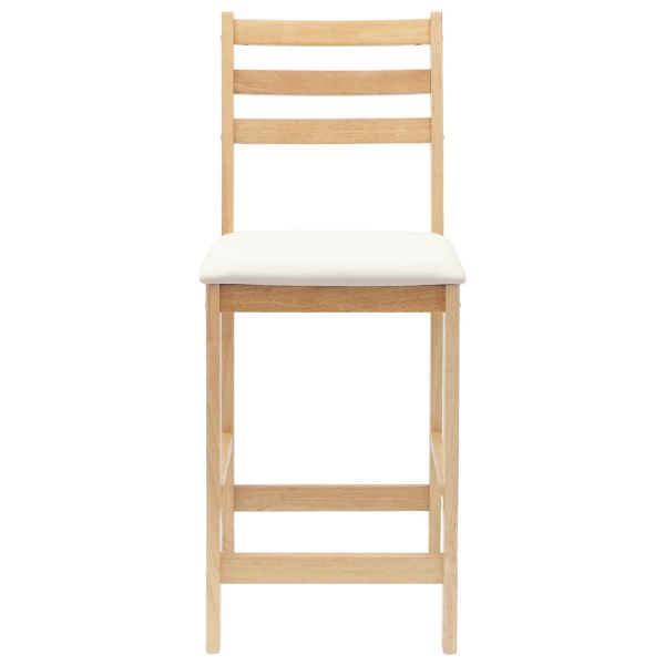 Обедени столове 2 pcs Естествен 40 x 47,5 x 99,5 см