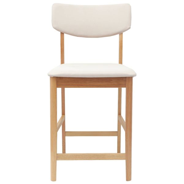 Обедени столове 2 pcs Естествен 48 x 49 x 95 см