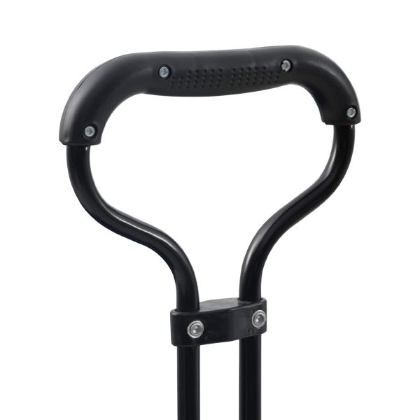 Сгъваем Ръчен Тролей Сив 89 x 63 x 96 см