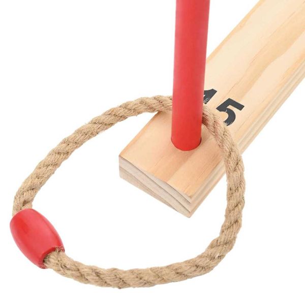 Комплект за игра с пръстени Природа и Червено 41 x 41 x 16 см