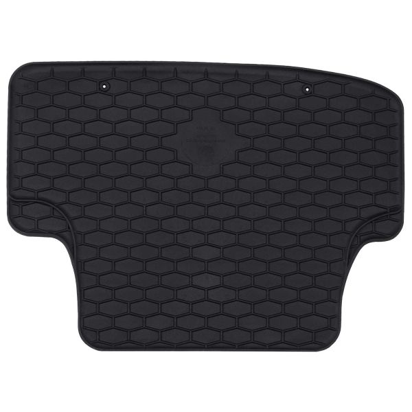 Автомобилен килим 4 pcs Черно Каучук