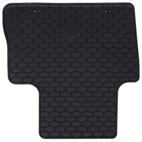 Автомобилен килим 4 pcs Черно Каучук