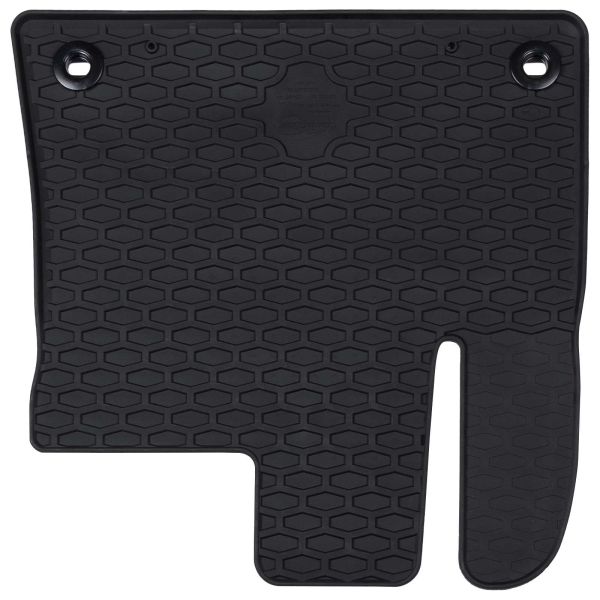 Автомобилен килим 4 pcs Черно Каучук