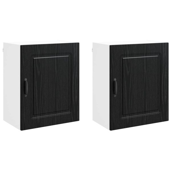 Кухненски шкаф с врата Kalmar 2 pcs Черния дъб 50 x 31 x 60 см