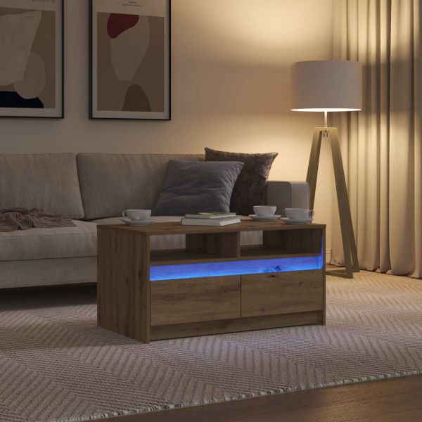 Масичка за кафе Дъб Артизан 90 x 50 x 45 cm Инженерно дърво