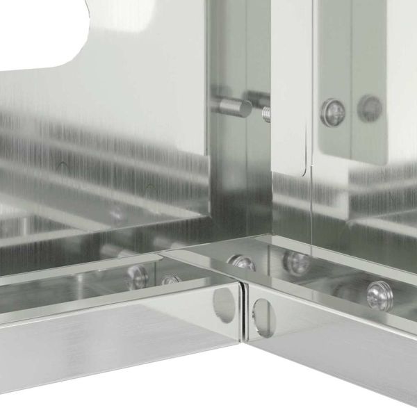 Покритие за климатик Сребрист 100 x 50 x 70 cm