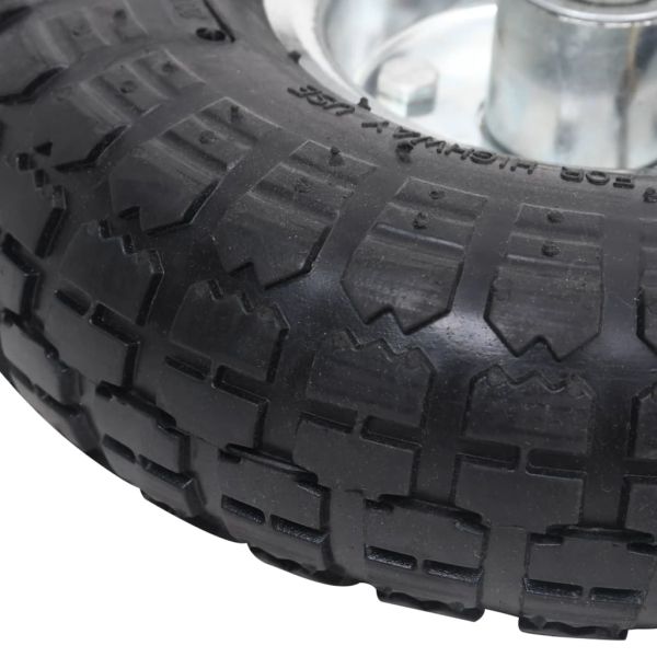 Колела за транспортна количка 4 бр каучук 4,10/3,50-4 (260x83)