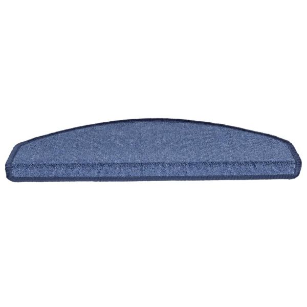 Изтривалки за стълби, 10 бр., 65x24x4 см, сини, полукръгли, големи