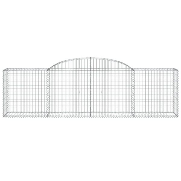 Дъговидна габионна кошница 300x50x80/100 см поцинковано желязо