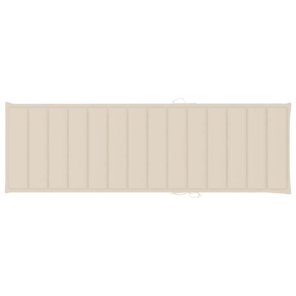 Градински шезлонг с шалте, акациево дърво масив