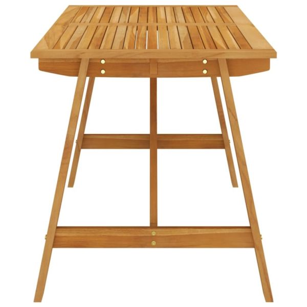 Градински трапезен комплект, 5 части, сив