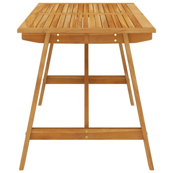 Градински трапезен комплект, 5 части, черен