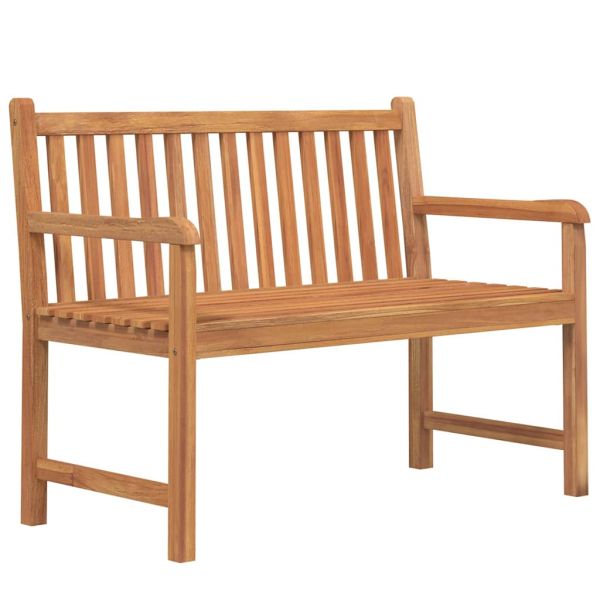 Градински трапезен комплект, 4 части, тиково дърво масив