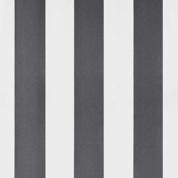 Ръчно прибираща се тента, антрацит и бял, 350x250 см