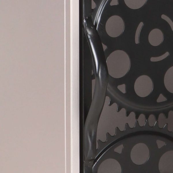 Нощно шкафче, 40x30x50 см, грубо мангово дърво