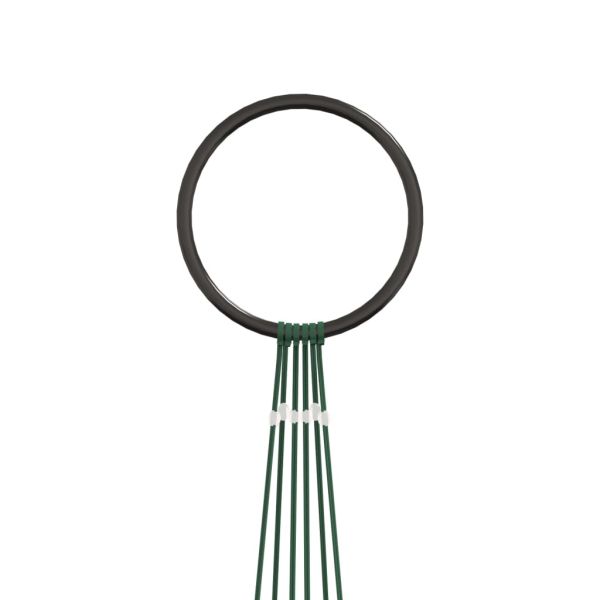 Коледна елха на флагщок, топло бяло, 108 LED, 180 см