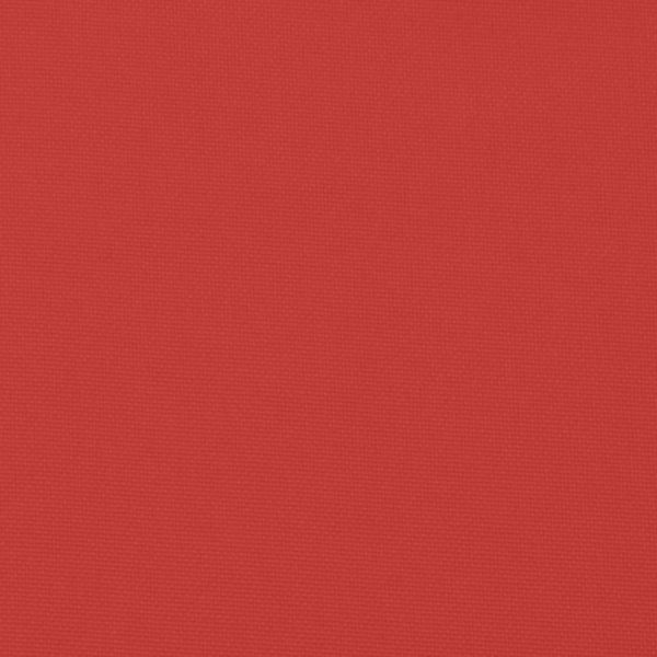 Палетна възглавница, червена, 60x60x12 см, текстил